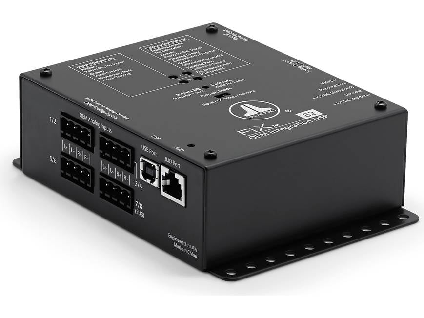JLオーディオ Fix82 DSP ライン変換シグナルプロセッサー JL Audio FiX™ 82 Digital Signal Processor DSP for adding amps and