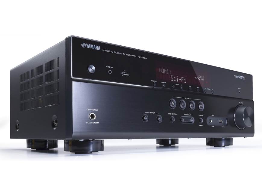 Yamaha RX-V479 5.1-channel home theatre receiver with Wi-Fi