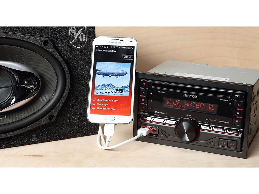 CD/MDプレイヤー(KENWOOD) Kenwood DPX301U CD receiver at Crutchfield Canada