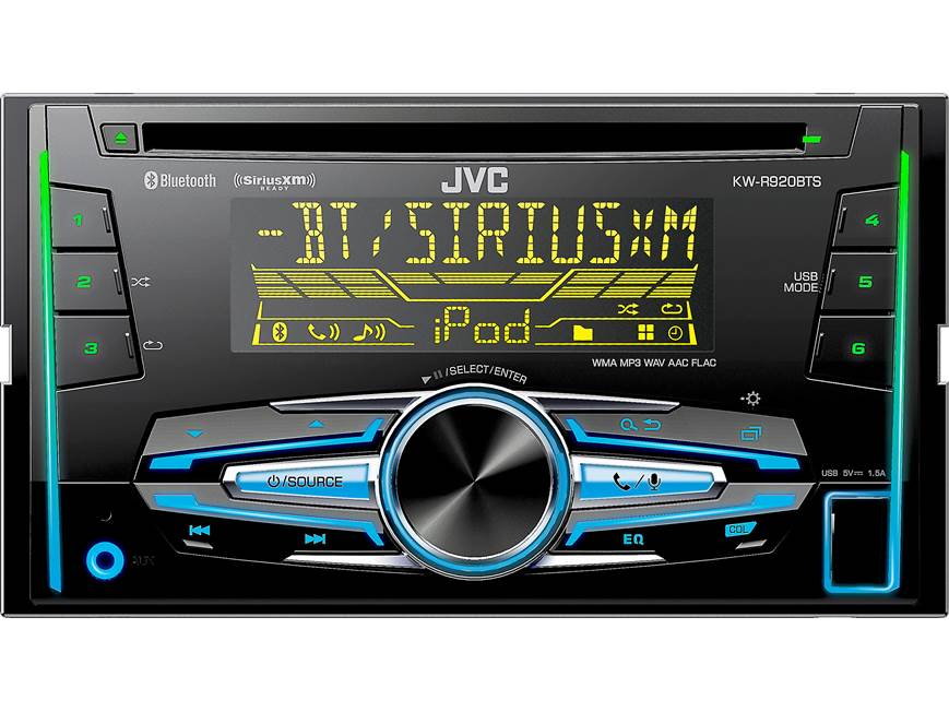 JVC KW-R920BTS CD receiver at Crutchfield Canada