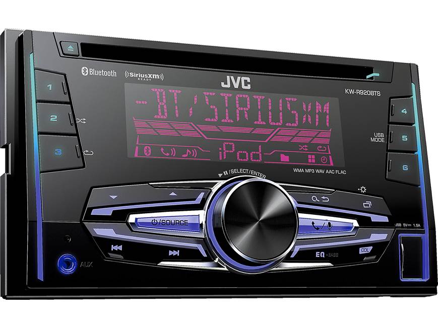JVC KW-R920BTS CD receiver at Crutchfield Canada