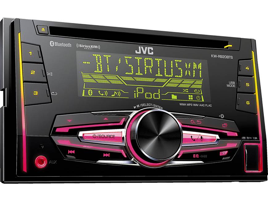 JVC KW-R920BTS CD receiver at Crutchfield Canada