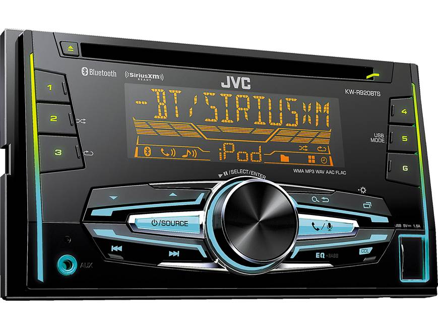 JVC KW-R920BTS CD receiver at Crutchfield Canada