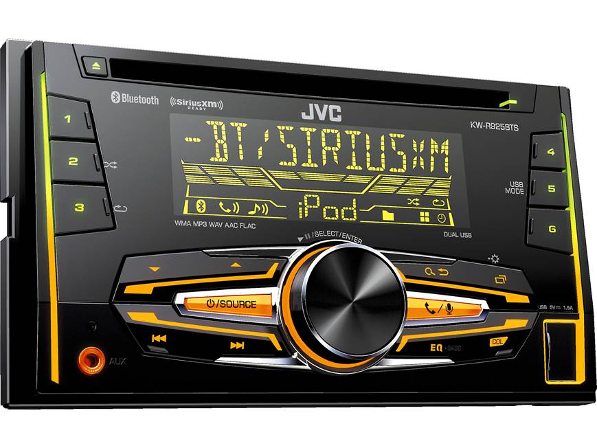 JVC KW-R925BTS CD receiver at Crutchfield Canada