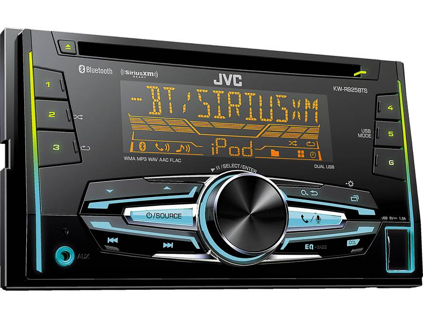 JVC KW-R925BTS CD receiver at Crutchfield Canada