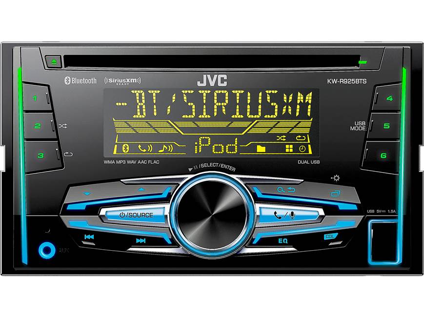 JVC KW-R925BTS CD receiver at Crutchfield Canada