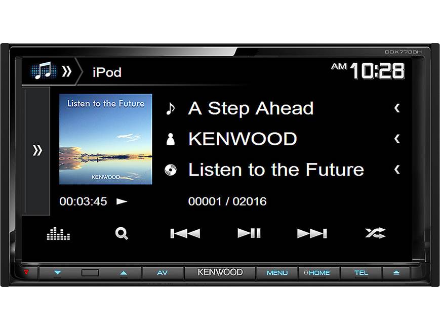 Kenwood DDX773BH DVD receiver at Crutchfield Canada