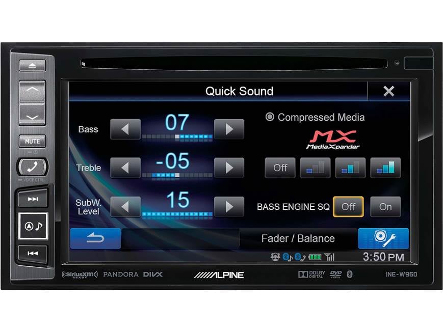 Alpine INE-W960 Navigation receiver at Crutchfield Canada