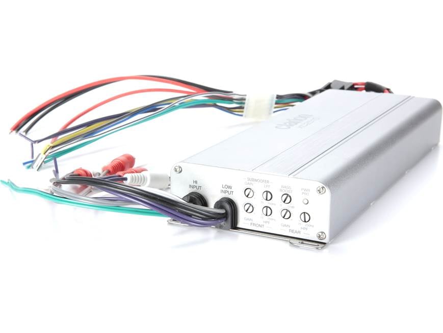 Clarion XC2510 Compact 5-channel amplifier — 50 watts RMS x 4 at 4