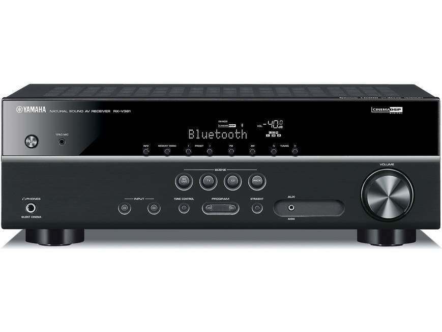 Yamaha RX-V381 5.1-channel home theatre receiver with Bluetooth