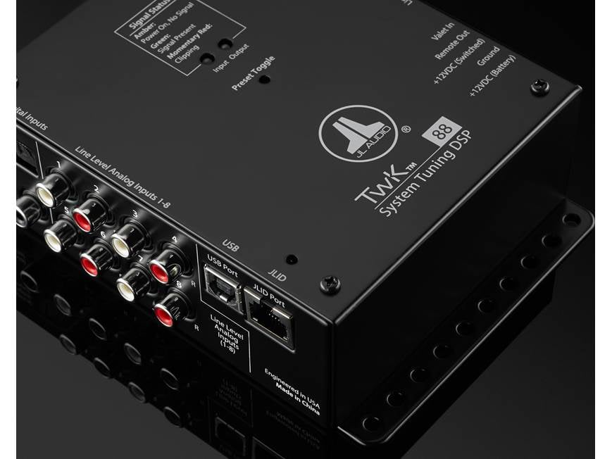 JL Audio TwK™ 88 Digital Signal Processor 8-channel DSP with 10