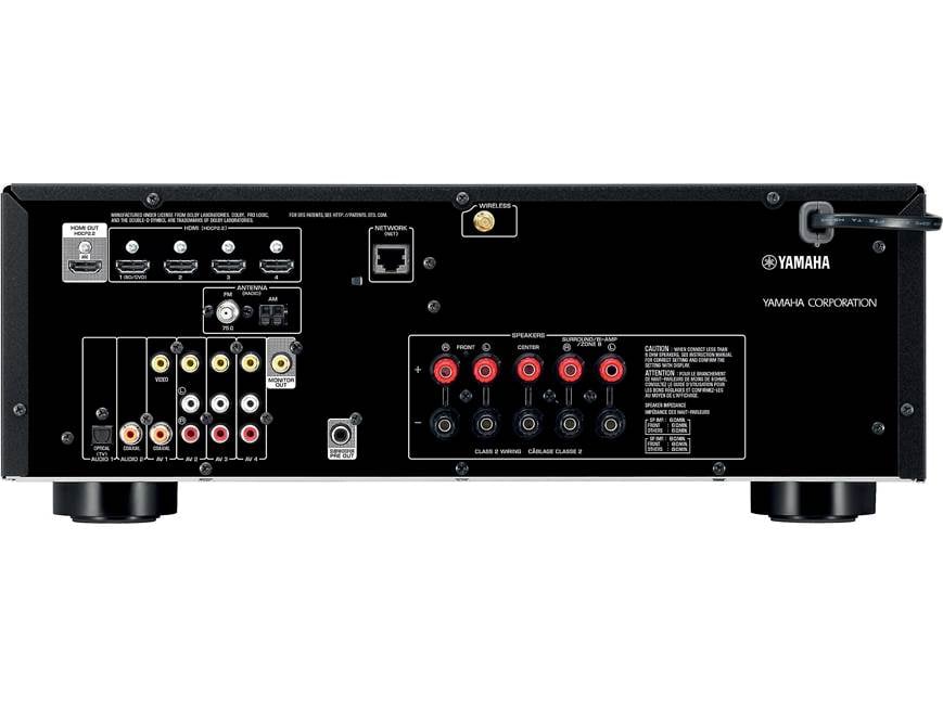 YAMAHA AVレシーバー RX-V481 Yamaha RX-V481 5.1-channel home theatre receiver with Wi-Fi