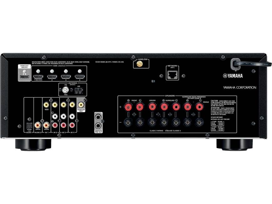 Yamaha RX-V581 7.2-channel home theatre receiver with Wi-Fi