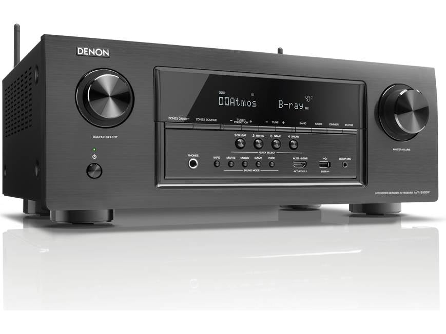 Denon AVR-S920W 7.2-channel home theatre receiver with Wi-Fi
