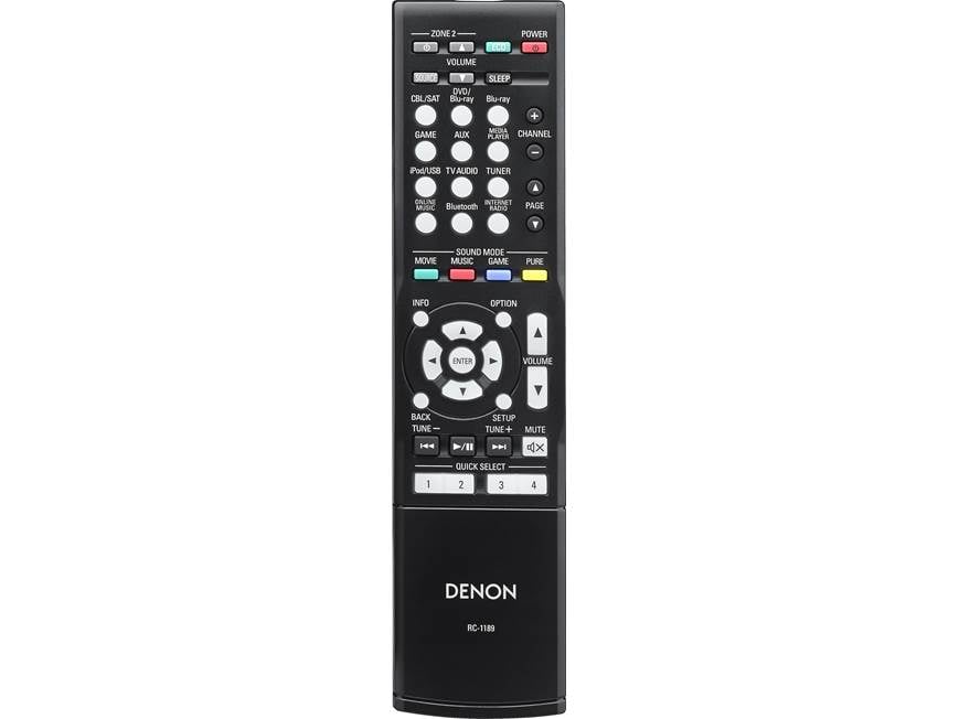 Denon AVR-X1300W 7.2-channel home theatre receiver with Wi-Fi