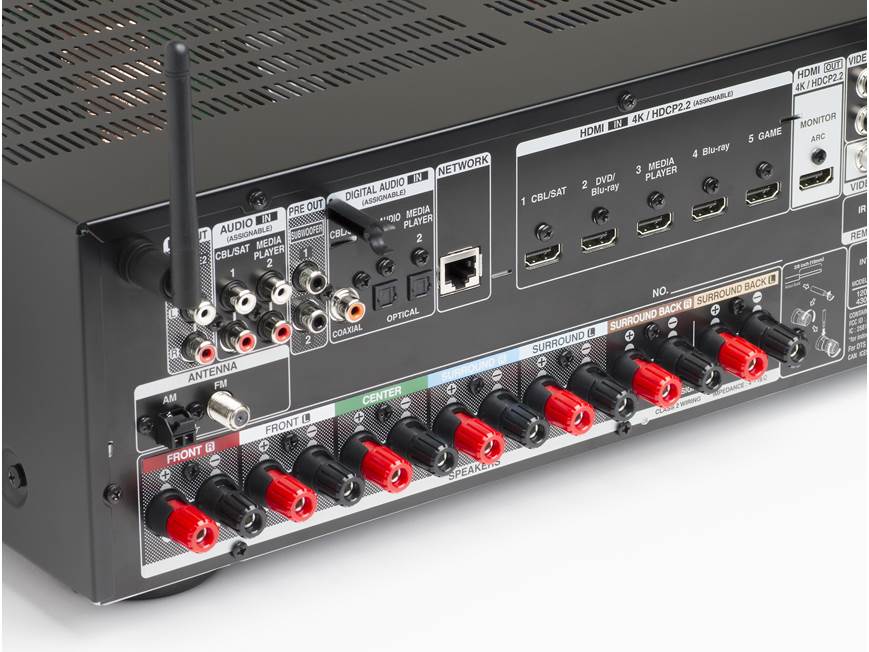 Denon AVR-X1300W 7.2-channel home theatre receiver with Wi-Fi