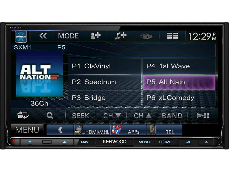 Kenwood Excelon DNX893S Navigation receiver at Crutchfield Canada
