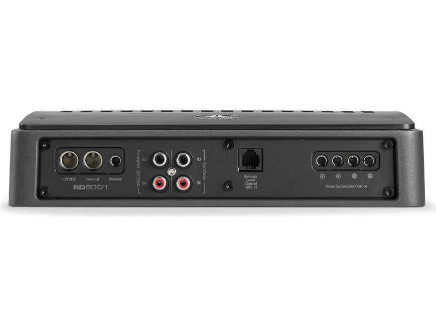 JL Audio RD500/1 Mono subwoofer amplifier — 500 watts RMS x 1 at 2