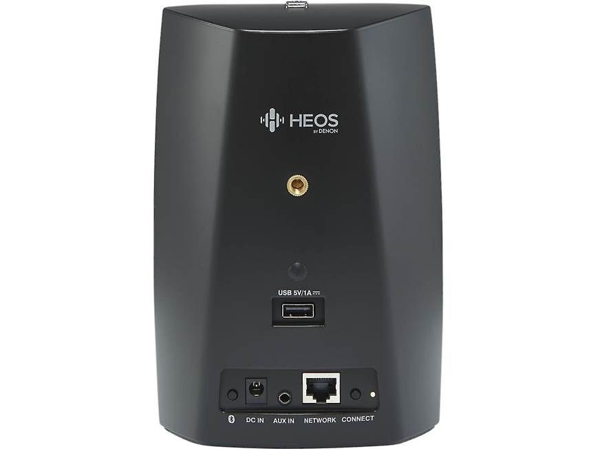 Denon HEOS 1 (Black) Compact wireless powered speaker with Wi-Fi