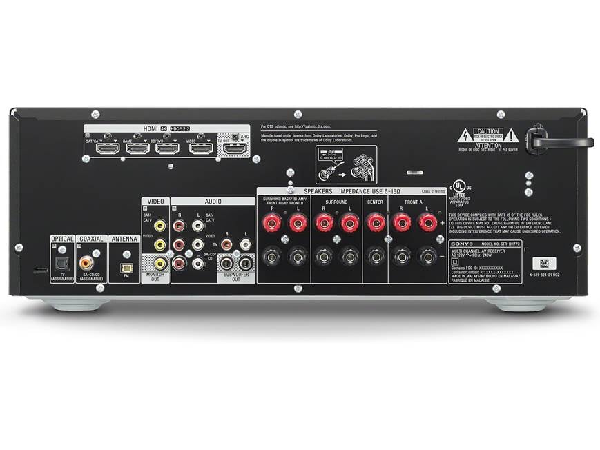 Sony STR-DH770 7.2-channel home theatre receiver with Bluetooth