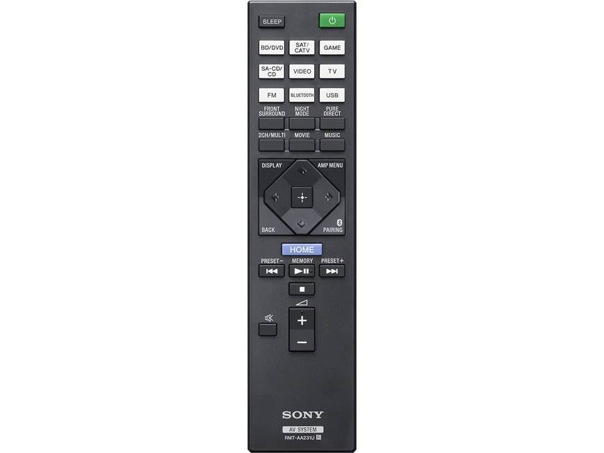 SONY ソニー　STR-DH770 リモコン付き Sony STR-DH770 7.2-channel home theatre receiver with Bluetooth