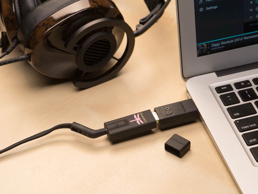AudioQuest DragonFly® Black v1.5 Plug-in USB DAC/headphone