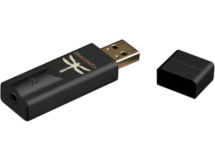 AudioQuest DragonFly® Black v1.5 Plug-in USB DAC/headphone