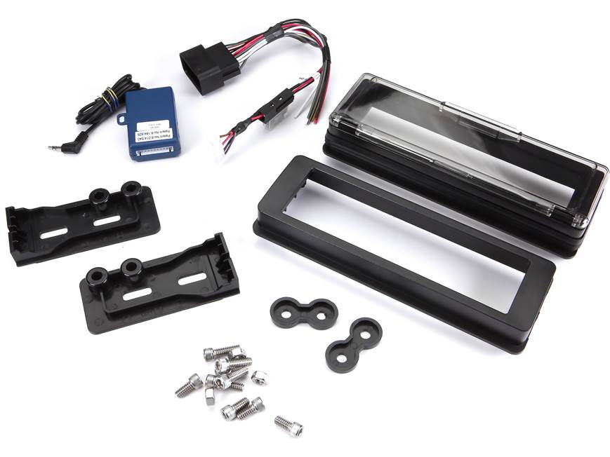 PAC HDK001X Dash and Wiring Kit (Black) Install and connect a