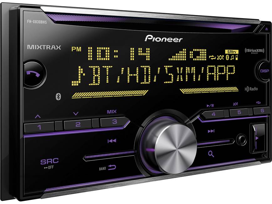 Pioneer FH-X830BHS CD receiver at Crutchfield Canada