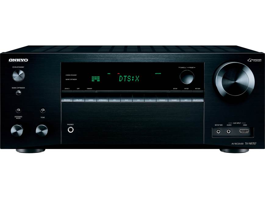 Onkyo TX-NR757 7.2-channel home theatre receiver with Wi-Fi