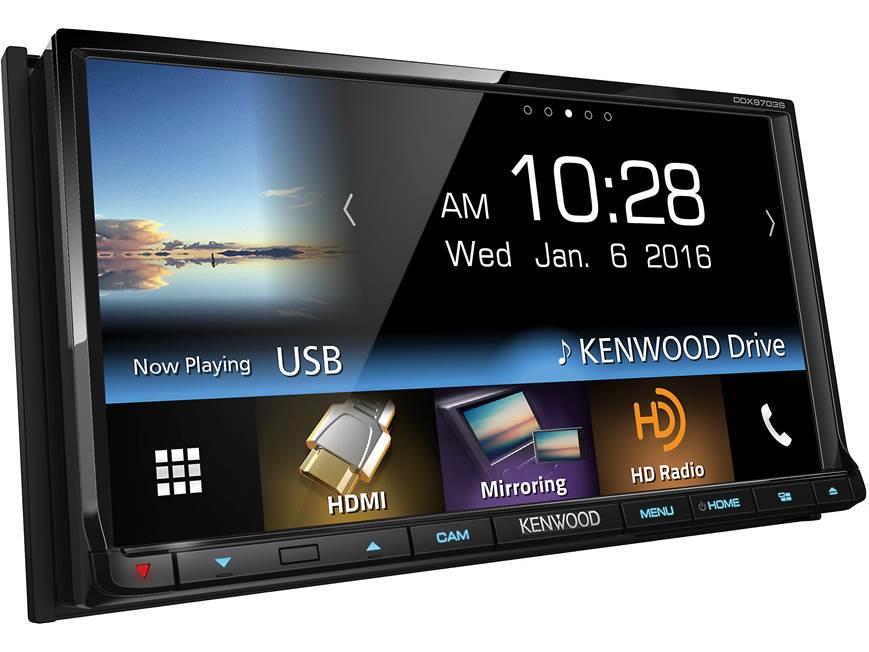 Kenwood DDX9703S DVD receiver at Crutchfield Canada