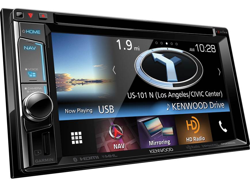 Kenwood Excelon DNX693S Navigation receiver at Crutchfield Canada