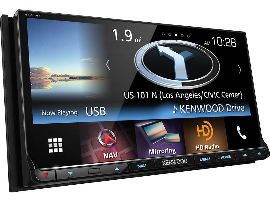 Kenwood Excelon DNX893S Navigation receiver at Crutchfield Canada