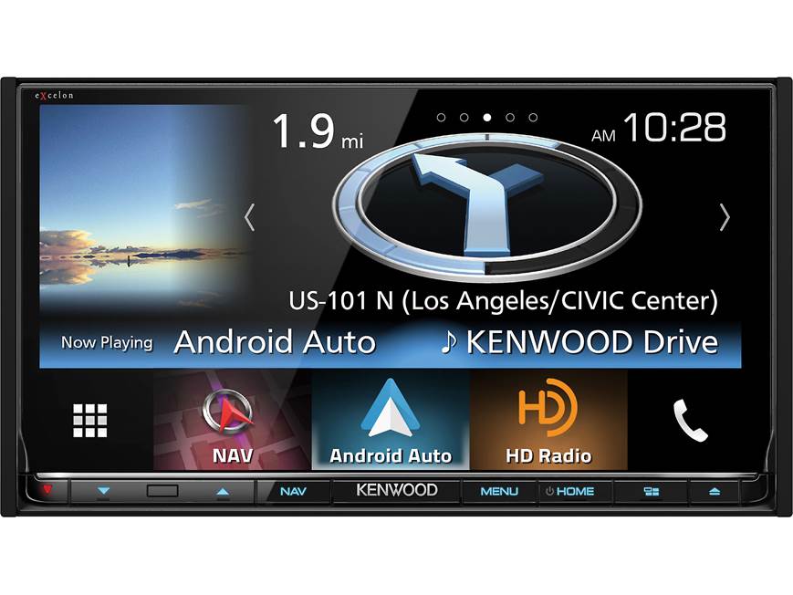 Kenwood Excelon DNX893S Navigation receiver at Crutchfield Canada