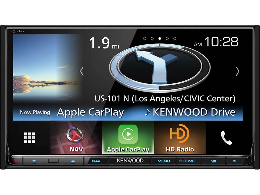 Kenwood Excelon DNX893S Navigation receiver at Crutchfield Canada