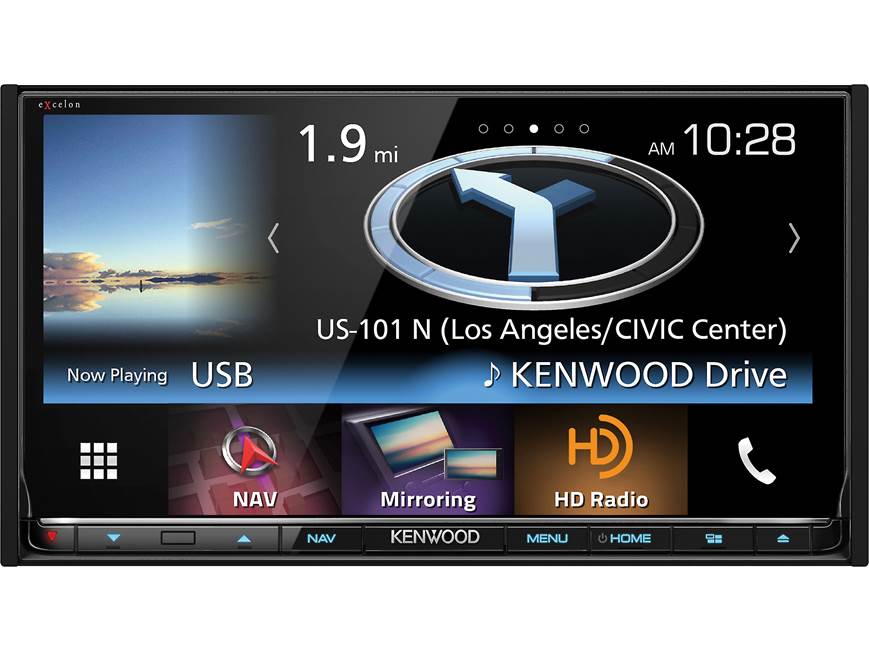 Kenwood Excelon DNX893S Navigation receiver at Crutchfield Canada