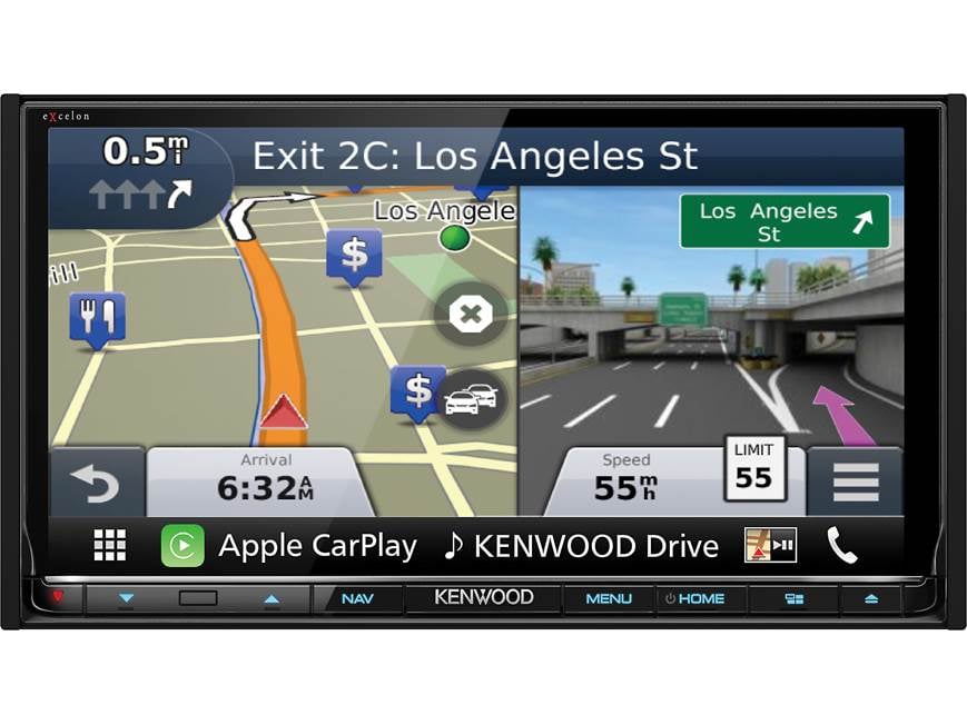 Kenwood Excelon DNX893S Navigation receiver at Crutchfield Canada