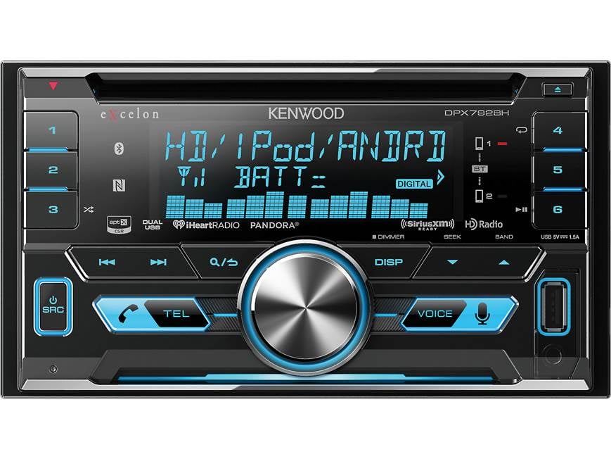 Kenwood Excelon DPX792BH CD receiver at Crutchfield Canada