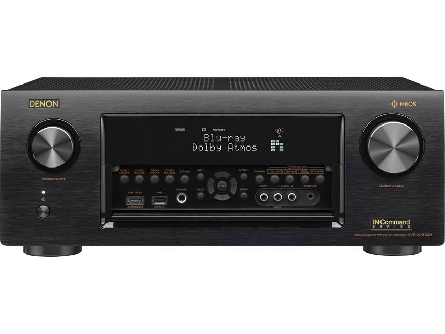 Denon AVR-X4300H IN-Command 9.2-channel home theatre receiver with