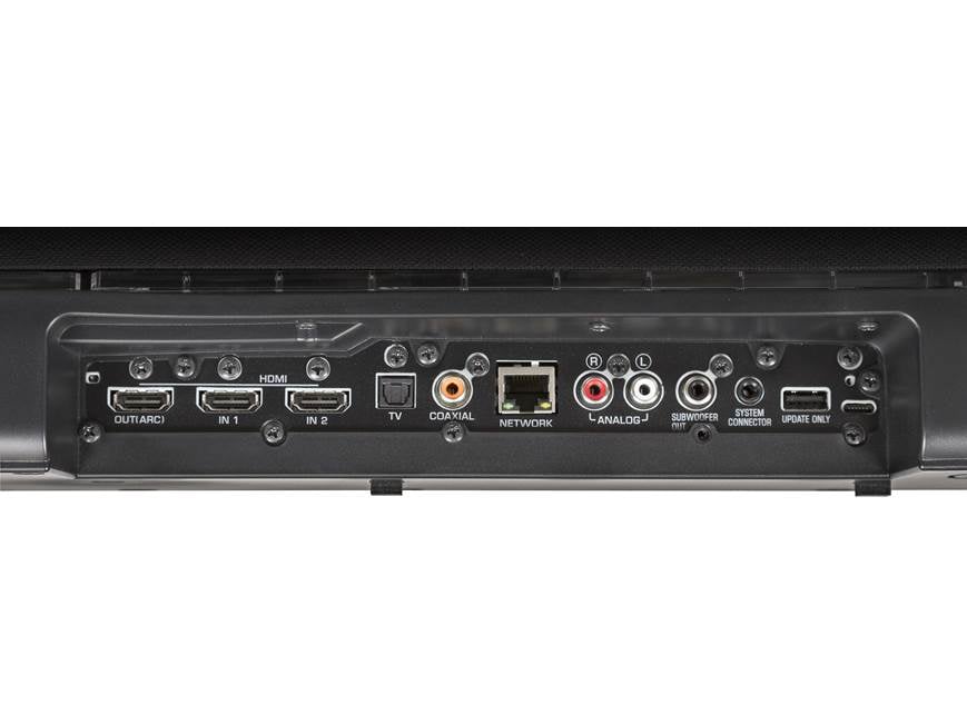 Yamaha YAS-706 Powered sound bar with 4K/HDR video passthrough and
