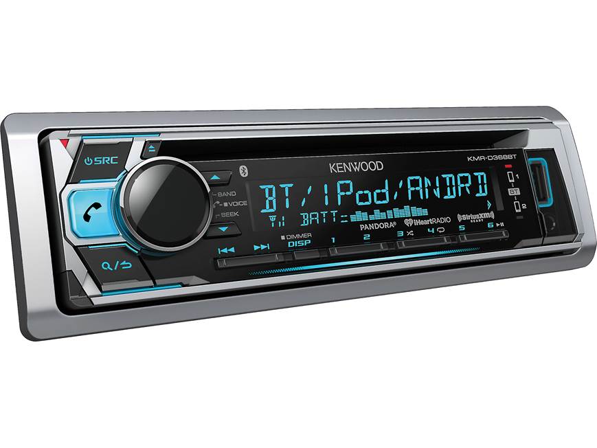 Kenwood KMR-D368BT Marine CD receiver with Bluetooth® at