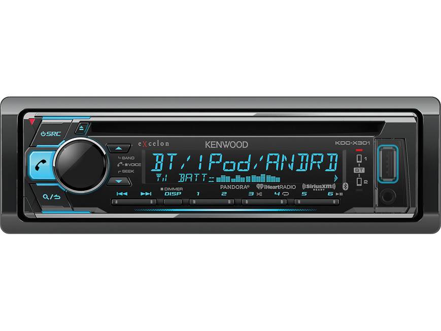 Kenwood Excelon KDC-X301 CD receiver at Crutchfield Canada