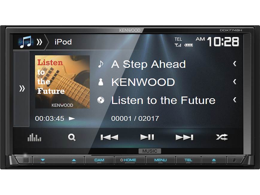 Kenwood DDX774BH DVD receiver at Crutchfield Canada