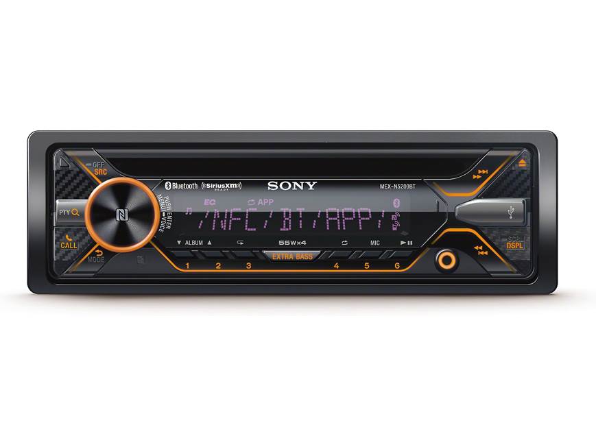 Sony MEX-N5200BT CD receiver at Crutchfield Canada