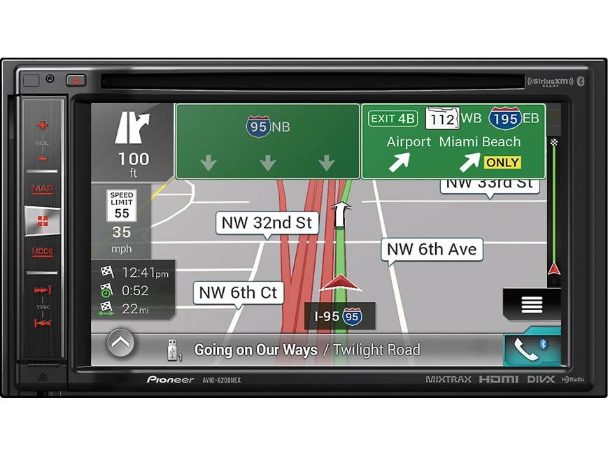Pioneer AVIC-6200NEX Navigation receiver at Crutchfield Canada