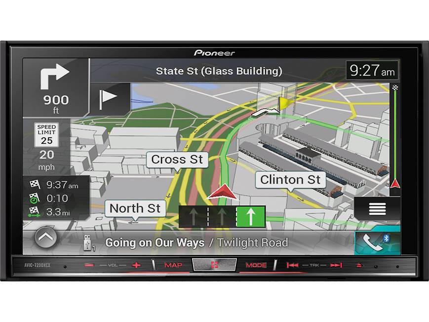 Pioneer AVIC-7201NEX Package Includes AVIC-7200NEX navigation
