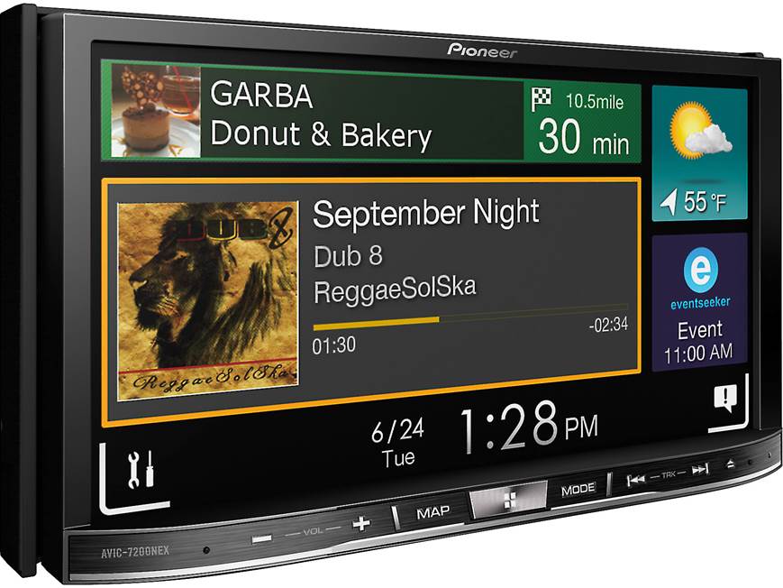 Pioneer AVIC-7201NEX Package Includes AVIC-7200NEX navigation
