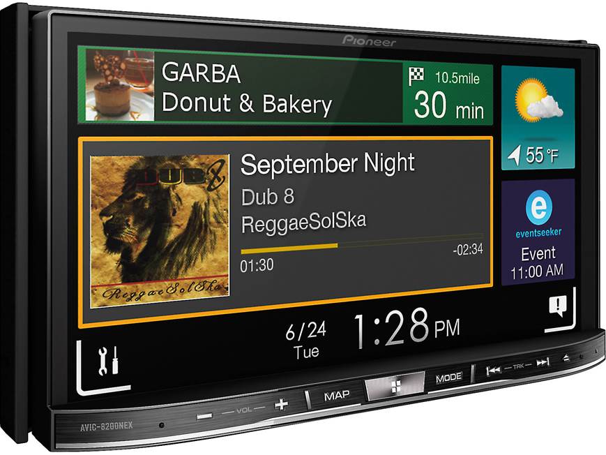 Pioneer AVIC-8201NEX Package Includes AVIC-8200NEX navigation