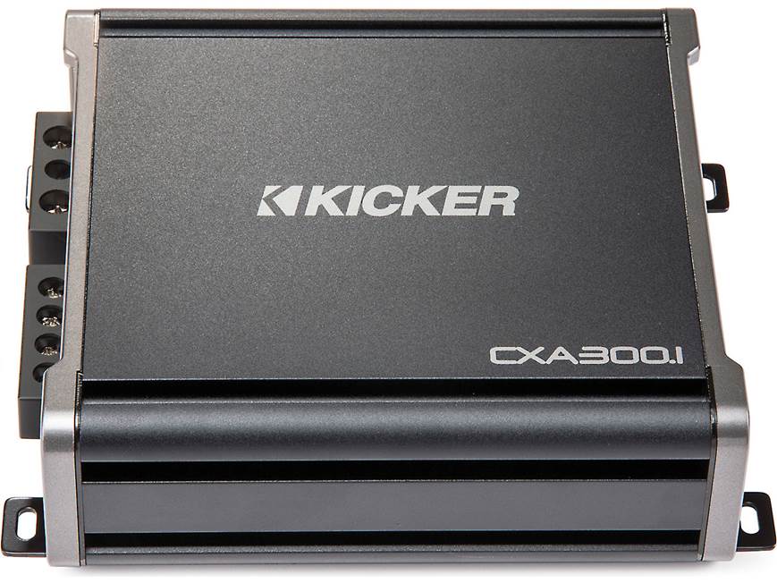 Kicker 43CXA300.1 CX Series mono subwoofer amplifier — 300 watts