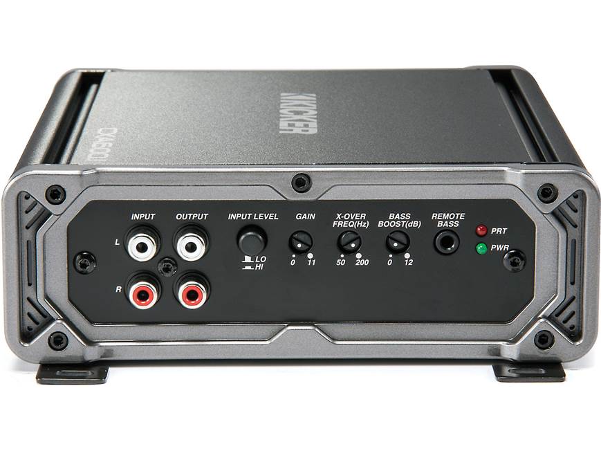 Kicker 43CXA600.1 Mono subwoofer amplifier — 600 watts RMS x 1 at